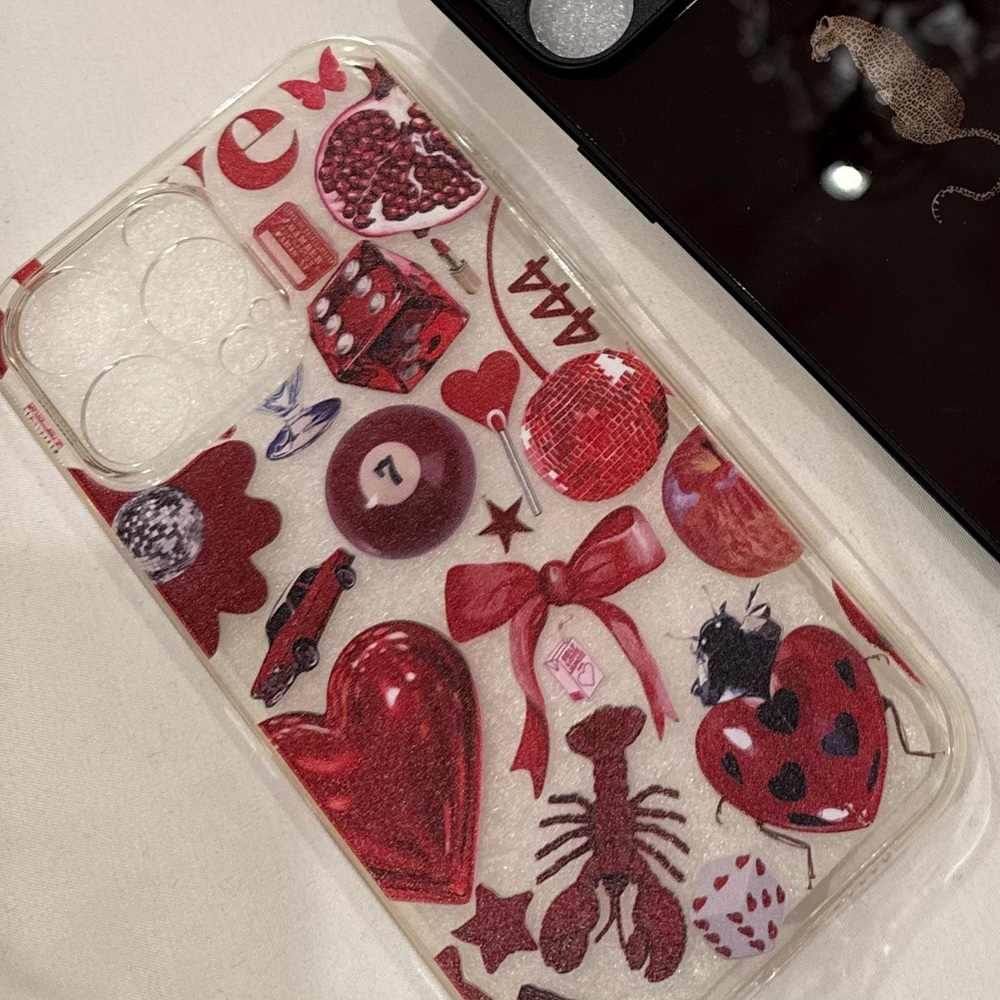 Red Design Phone Case